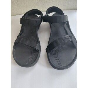 Teva-Men's Size 11 Black Hurricane Textile Upper Casual Sandals WATER,  Hiking.